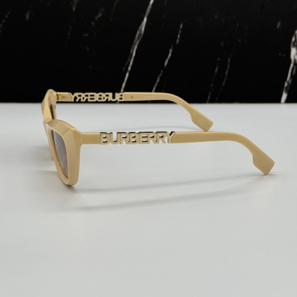 NEW BURBERRY BE4409 4092/13 WOMEN SUNGLASSES BE4409 409213 BEIGE CAT EYEWEAR main image 9